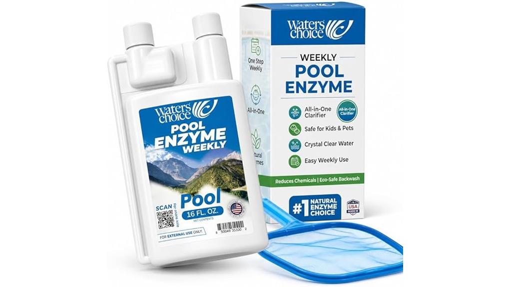weekly pool enzyme review